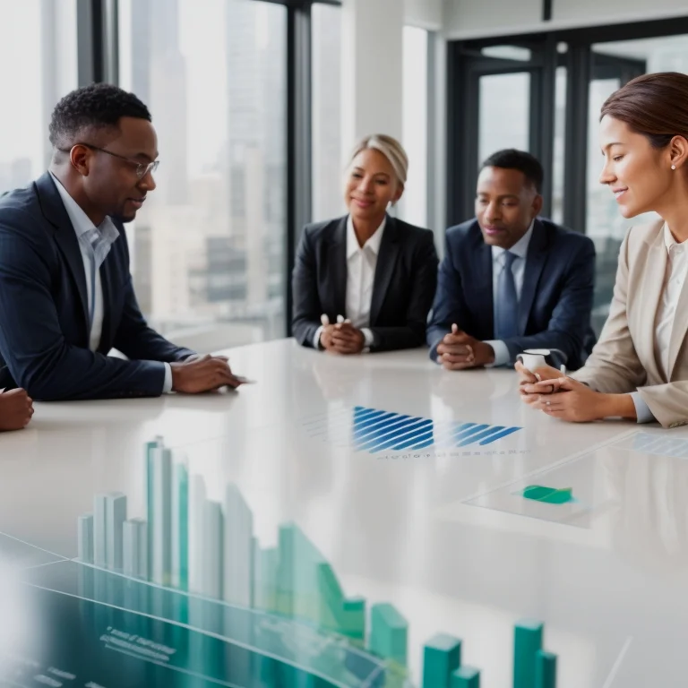 Leader engaging in mindful resource mapping